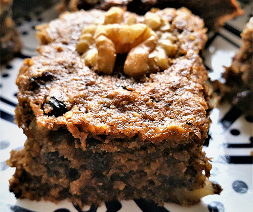 Reduced Carb Lupin Banana cake