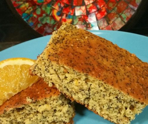 Reduced Carb Breakfast Oat Lupin Orange slice
