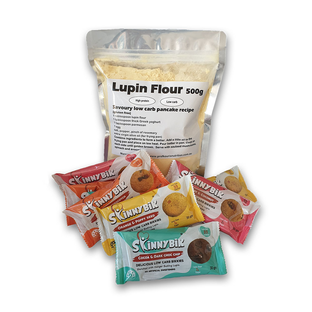 Lupin Flour Low carb, high protein grain Professor Kouris Nutrition